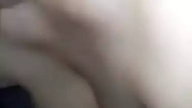 Indian MILF blowjob with big boobs hanging