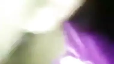 North Indian Delhi house wife boob press and kiss