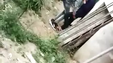Voyeur films boy paying Desi whore for some fun with no XXX fucking