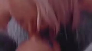 Sexy Blonde and Cute Ebony Arabian Lesbian Vid...