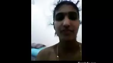 Desi girl poses in a white towel in slow-mo XXX video for sex fans