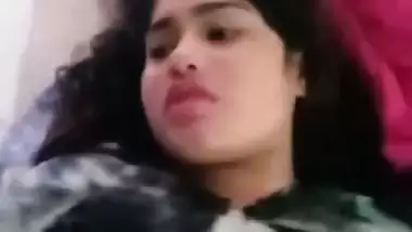 Hot girlfriend xxx pussy fucking by lover with moans