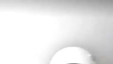 Naughty Desi girl showing her black ass hole