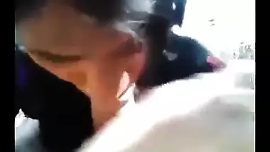 Horny young couple have some outdoor fun in the park