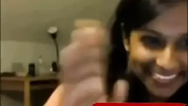 Hot sexy Indian girl strip on webcam