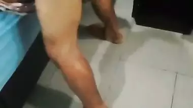 Cuckold sex of husband seeing his wife fuck her colleague