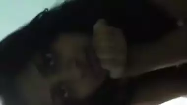 Desi college lovers in hotel room