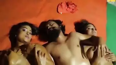 Desi Indian In Wrestling Threesome