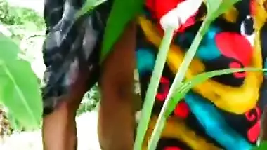 A horny farmer bangs his wife on his farm