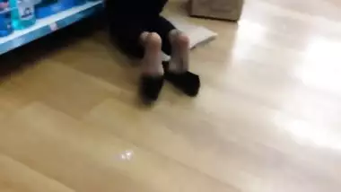 Indian Store workers Feet