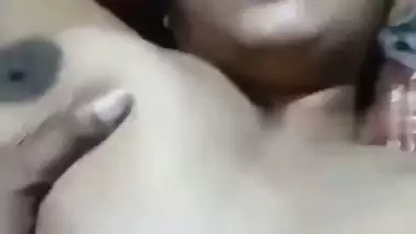 Husband pinches wife’s boobs and fucks her in desi sex