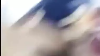 Today Exclusive- Hot Desi Girl Shows Her Big Boobs On Vc