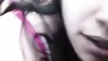 Horny lovers car sex video online