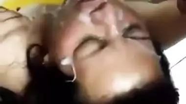 G.B. Road Randi Taking Multiple Cumshot on her Face by her Clients after her Gangbang
