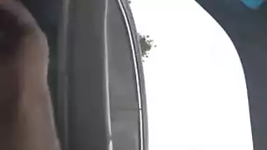 Hijabi gir flashing- caught off guard