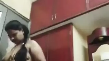 Perv is going to jerk off watching the video of the Desi landlady