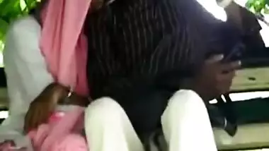 Bihar couple in park